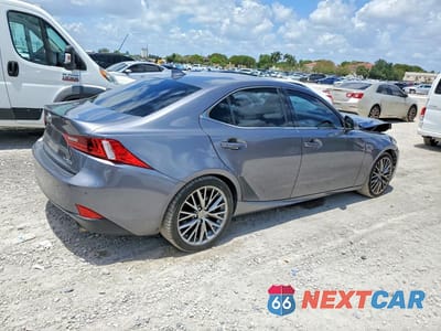 Trzecie zdjęcie samochodu z tyłu: 2016 LEXUS IS 200T VIN:JTHBA1D23G5009410 - miniatura