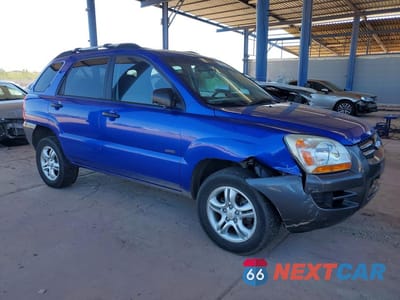 Czwarte zdjęcie samochodu z boku: 2007 KIA SPORTAGE LX VIN:KNDJE723877395746 - miniatura