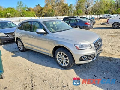 Czwarte zdjęcie samochodu z boku: 2013 AUDI Q5 PREMIUM PLUS VIN:WA1LFAFP2DA100147 - miniatura