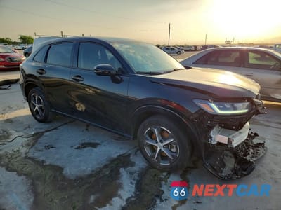 Czwarte zdjęcie samochodu z boku: 2023 HONDA HR-V EXL VIN:3CZRZ1H76PM713278 - miniatura