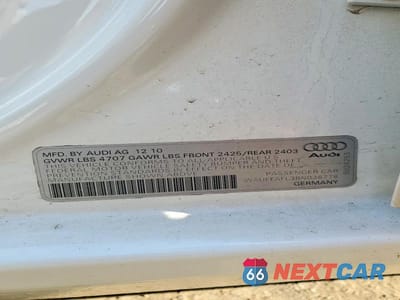 Zdjęcie 12 z 12 samochodu: 2011 AUDI A4 PREMIUM PLUS VIN:WAUEFAFL3BN036778 - miniatura