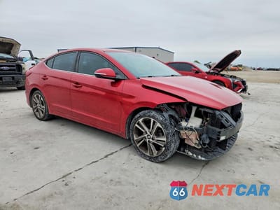 Czwarte zdjęcie samochodu z boku: 2018 HYUNDAI ELANTRA LIMITED VIN:5NPD84LF1JH213464 - miniatura