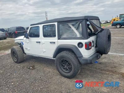 Drugie zdjęcie samochodu z przodu: 2018 JEEP WRANGLER UNLIMITED SPORT VIN:1C4HJXDG9JW152857 - miniatura