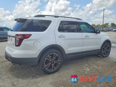 Trzecie zdjęcie samochodu z tyłu: 2014 FORD EXPLORER SPORT VIN:1FM5K8GT8EGB88629 - miniatura
