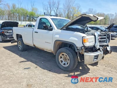 Czwarte zdjęcie samochodu z boku: 2015 GMC SIERRA K1500 VIN:1GTN2TEC8FZ167330 - miniatura