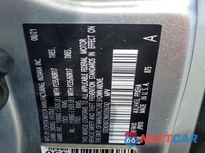 Zdjęcie 13 z 13 samochodu: 2021 TOYOTA SIENNA LE 8-PASSENGER VIN:5TDKSKFC9MS036742 - miniatura