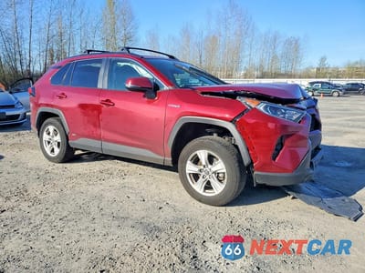 Czwarte zdjęcie samochodu z boku: 2020 TOYOTA RAV4 HYBRID XLE VIN:4T3R6RFV7LU005242 - miniatura