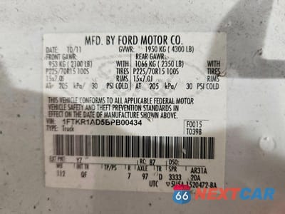 Zdjęcie 12 z 12 samochodu: 2011 FORD RANGER VIN:1FTKR1AD5BPB00434 - miniatura