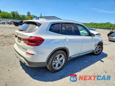 Trzecie zdjęcie samochodu z tyłu: 2021 BMW X3 SDRIVE30I VIN:5UXTY3C0XM9E57789 - miniatura