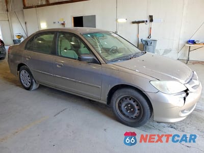 Czwarte zdjęcie samochodu z boku: 2004 HONDA CIVIC LX VIN:2HGES16584H631719 - miniatura