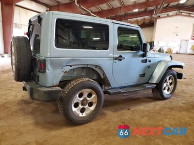 Trzecie zdjęcie samochodu z tyłu: 2012 JEEP WRANGLER SAHARA VIN:1C4AJWBG5CL174390 - miniatura