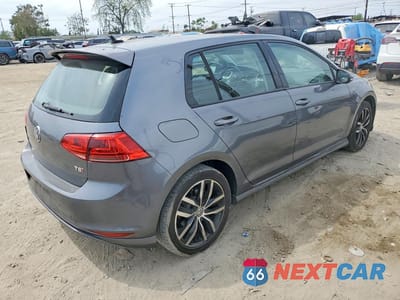 Trzecie zdjęcie samochodu z tyłu: 2015 VOLKSWAGEN GOLF VIN:3VW217AU9FM008150 - miniatura