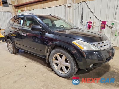 Czwarte zdjęcie samochodu z boku: 2003 NISSAN MURANO SL VIN:JN8AZ08W43W223876 - miniatura