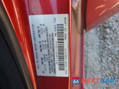 Zdjęcie 12 z 12 samochodu: 2014 MAZDA 6 GRAND TOURING VIN:JM1GJ1W65E1132444 - miniatura