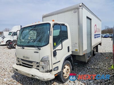 Drugie zdjęcie samochodu z przodu: 2023 ISUZU NPR HD BOX TRUCK VIN:54DC4W1D6PS202650 - miniatura