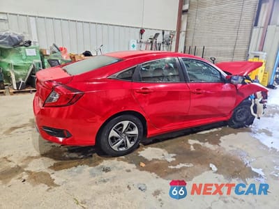 Trzecie zdjęcie samochodu z tyłu: 2021 HONDA CIVIC LX VIN:2HGFC2F62MH514119 - miniatura