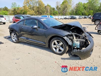 Czwarte zdjęcie samochodu z boku: 2007 MITSUBISHI ECLIPSE GS VIN:4A3AK24F97E014966 - miniatura