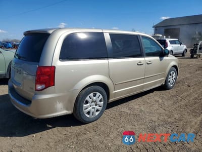 Trzecie zdjęcie samochodu z tyłu: 2014 DODGE GRAND CARAVAN SE VIN:2C4RDGBG1ER152154 - miniatura