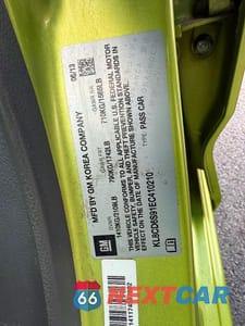 Zdjęcie 10 z 10 samochodu: 2014 CHEVROLET SPARK 1LT VIN:KL8CD6S91EC410210 - miniatura