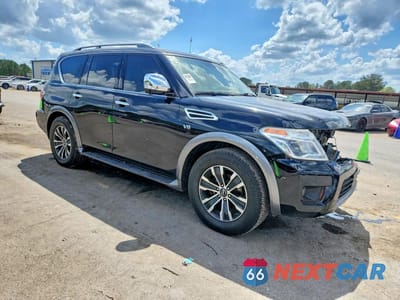 Czwarte zdjęcie samochodu z boku: 2020 NISSAN ARMADA SL AWD VIN:JN8AY2NC1LX517593 - miniatura