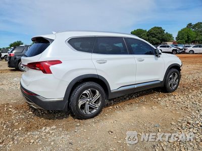 Trzecie zdjęcie samochodu z tyłu: 2022 HYUNDAI SANTA FE SEL VIN:5NMS64AJ4NH406795 - miniatura