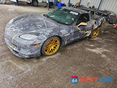 2010 CHEVROLET CORVETTE GRAND SPORT 1G1YW2DW3A5105284 - główne zdjęcie licytacji z USA - miniatura