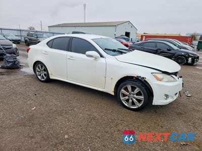 Czwarte zdjęcie samochodu z boku: 2009 LEXUS IS 250 VIN:JTHBK262095086643 - miniatura
