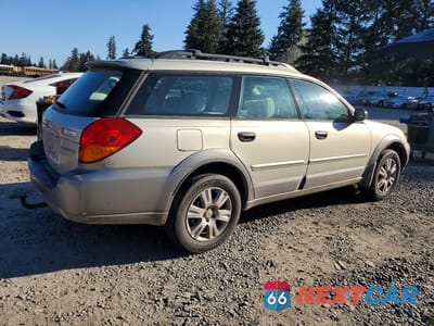 Trzecie zdjęcie samochodu z tyłu: 2005 SUBARU LEGACY OUTBACK 2.5I VIN:4S4BP61C057341733 - miniatura