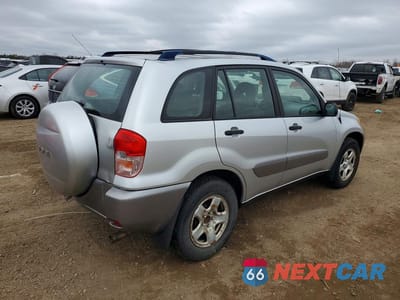 Trzecie zdjęcie samochodu z tyłu: 2002 TOYOTA RAV4 BASE VIN:JTEGH20V820077762 - miniatura