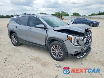 Czwarte zdjęcie samochodu z boku: 2023 GMC TERRAIN SLT VIN:3GKALVEG5PL245490 - miniatura