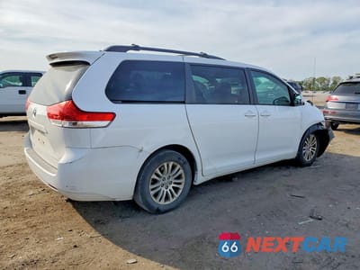 Trzecie zdjęcie samochodu z tyłu: 2012 TOYOTA SIENNA XLE 8-PASSENGER VIN:5TDYK3DC5CS265727 - miniatura