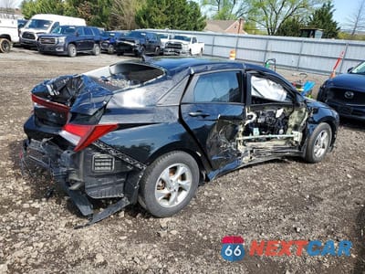 Trzecie zdjęcie samochodu z tyłu: 2023 HYUNDAI ELANTRA SE VIN:KMHLL4AG6PU580411 - miniatura