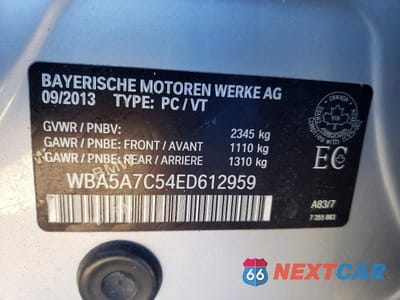 Zdjęcie 12 z 12 samochodu: 2014 BMW 528 XI VIN:WBA5A7C54ED612959 - miniatura