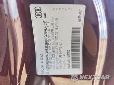 Zdjęcie 12 z 12 samochodu: 2014 AUDI A5 PREMIUM PLUS VIN:WAULFAFR1EA060942 - miniatura