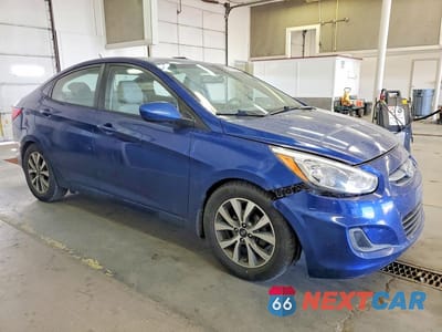 Czwarte zdjęcie samochodu z boku: 2017 HYUNDAI ACCENT VALUE EDITION VIN:KMHCT4AE2HU277822 - miniatura