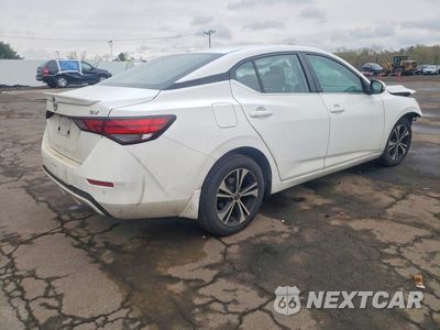 Trzecie zdjęcie samochodu z tyłu: 2020 NISSAN SENTRA SV VIN:3N1AB8CV1LY264538 - miniatura