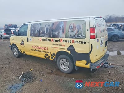 Drugie zdjęcie samochodu z przodu: 2013 CHEV EXPRESS 1 VIN:1GNSGCF49D1160580 - miniatura