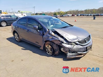 Czwarte zdjęcie samochodu z boku: 2015 HONDA CIVIC LX VIN:19XFB2F50FE237347 - miniatura
