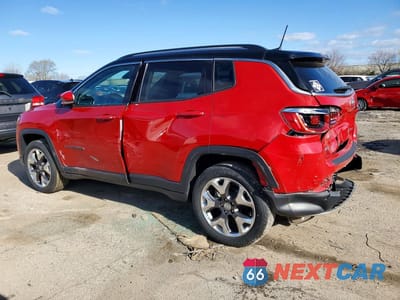 Drugie zdjęcie samochodu z przodu: 2020 JEEP COMPASS LIMITED VIN:3C4NJDCB4LT168173 - miniatura