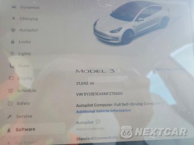 Zdjęcie 9 z 13 samochodu: 2022 TESLA MODEL 3 VIN:5YJ3E1EA6NF375650 - miniatura