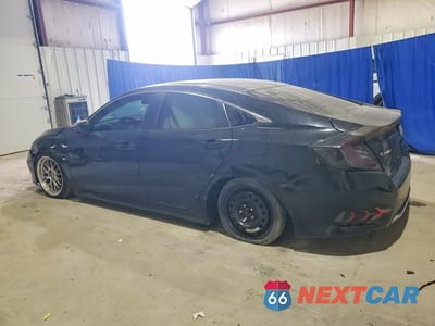 Drugie zdjęcie samochodu z przodu: 2019 HONDA CIVIC LX VIN:2HGFC2F67KH581585 - miniatura