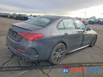 Trzecie zdjęcie samochodu z tyłu: 2023 MERCEDES-BENZ C 43 AMG VIN:W1KAF8HB6PR097658 - miniatura