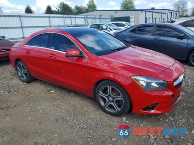 Czwarte zdjęcie samochodu z boku: 2014 MERCEDES-BENZ CLA 250 4MATIC VIN:WDDSJ4GB5EN090055 - miniatura
