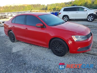 Czwarte zdjęcie samochodu z boku: 2012 VOLKSWAGEN JETTA VIN:3VWDP7AJ7CM050082 - miniatura