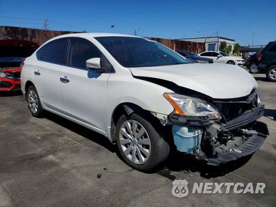 Czwarte zdjęcie samochodu z boku: 2015 NISSAN SENTRA SV VIN:3N1AB7AP7FY280276 - miniatura