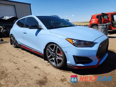 Czwarte zdjęcie samochodu z boku: 2021 HYUNDAI VELOSTER N BASE VIN:KMHT36AH3MU010169 - miniatura