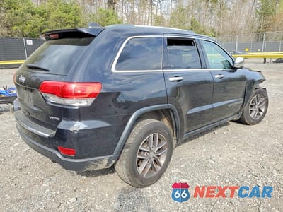 Trzecie zdjęcie samochodu z tyłu: 2018 JEEP GRAND CHEROKEE LIMITED VIN:1C4RJFBG1JC424627 - miniatura