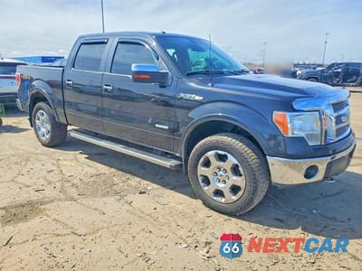 Czwarte zdjęcie samochodu z boku: 2012 FORD F150 SUPERCREW VIN:1FTFW1ET7CFB67247 - miniatura
