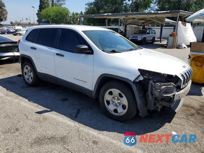 Czwarte zdjęcie samochodu z boku: 2015 JEEP CHEROKEE SPORT VIN:1C4PJLAB6FW516897 - miniatura