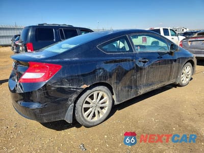 Trzecie zdjęcie samochodu z tyłu: 2012 HONDA CIVIC LX VIN:2HGFG3B57CH004161 - miniatura